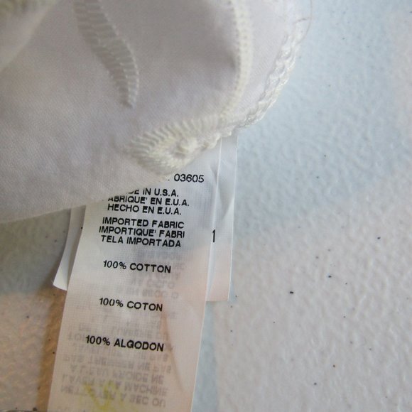 Karen Kane White Floral Blouse - Picture 9 of 11